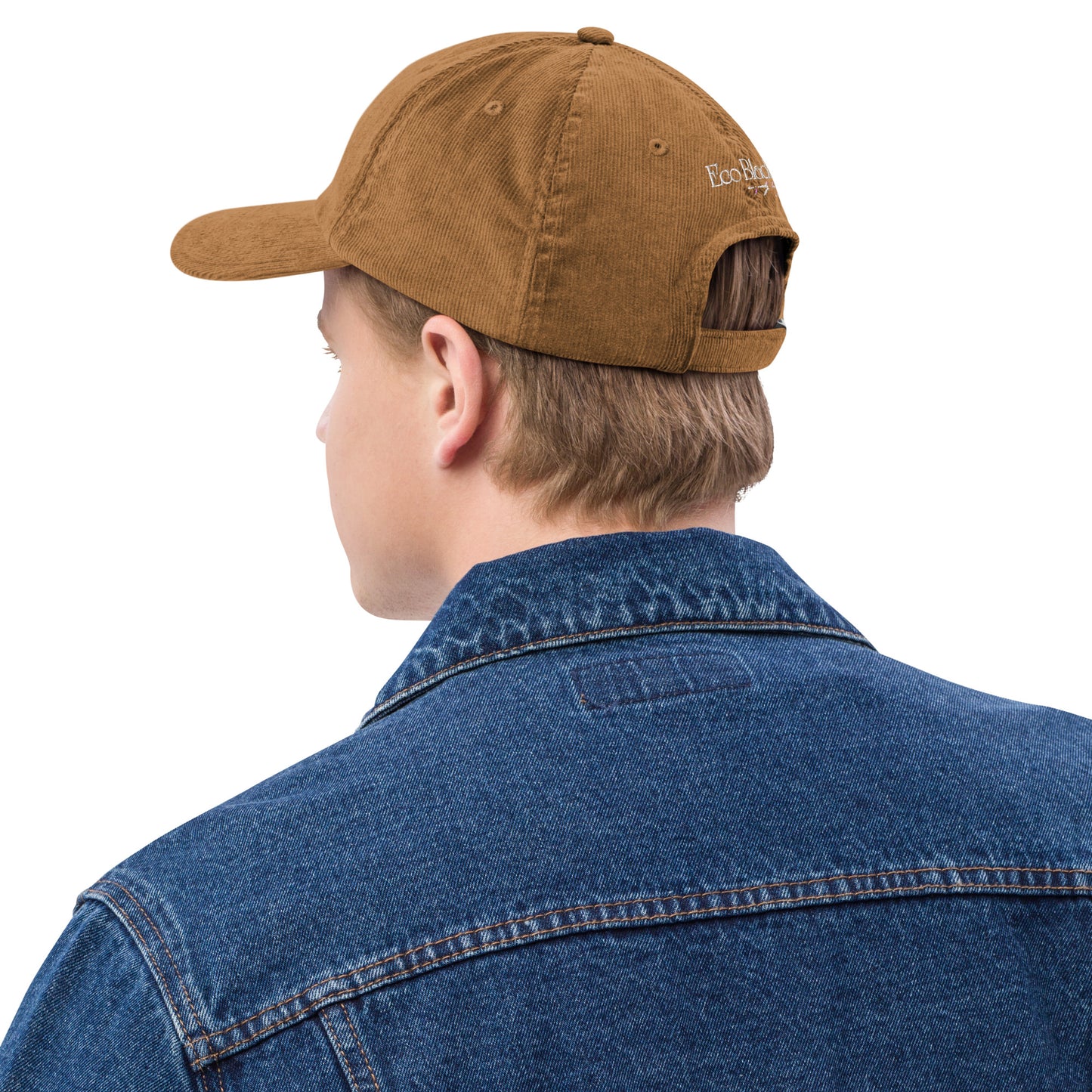 Eco Black Corduroy hat For Men & Women