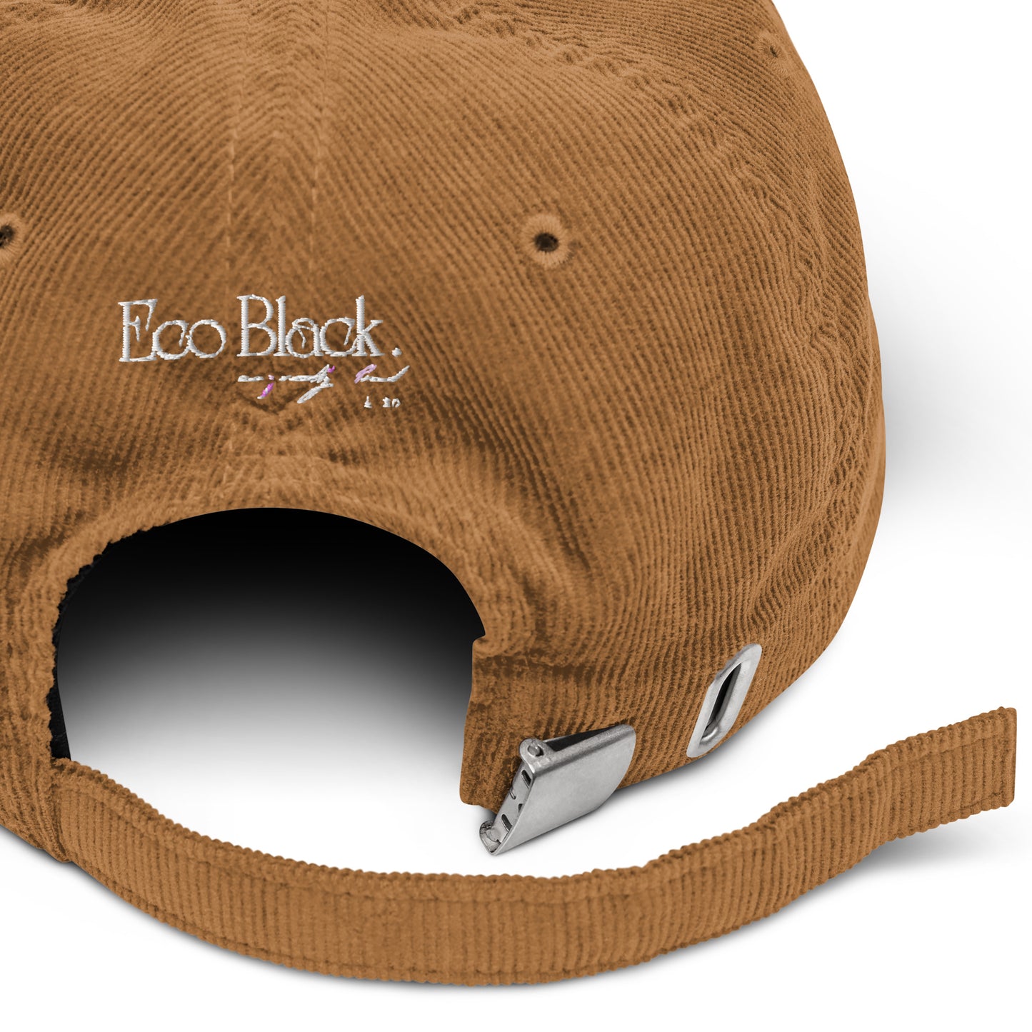 Eco Black Corduroy hat For Men & Women