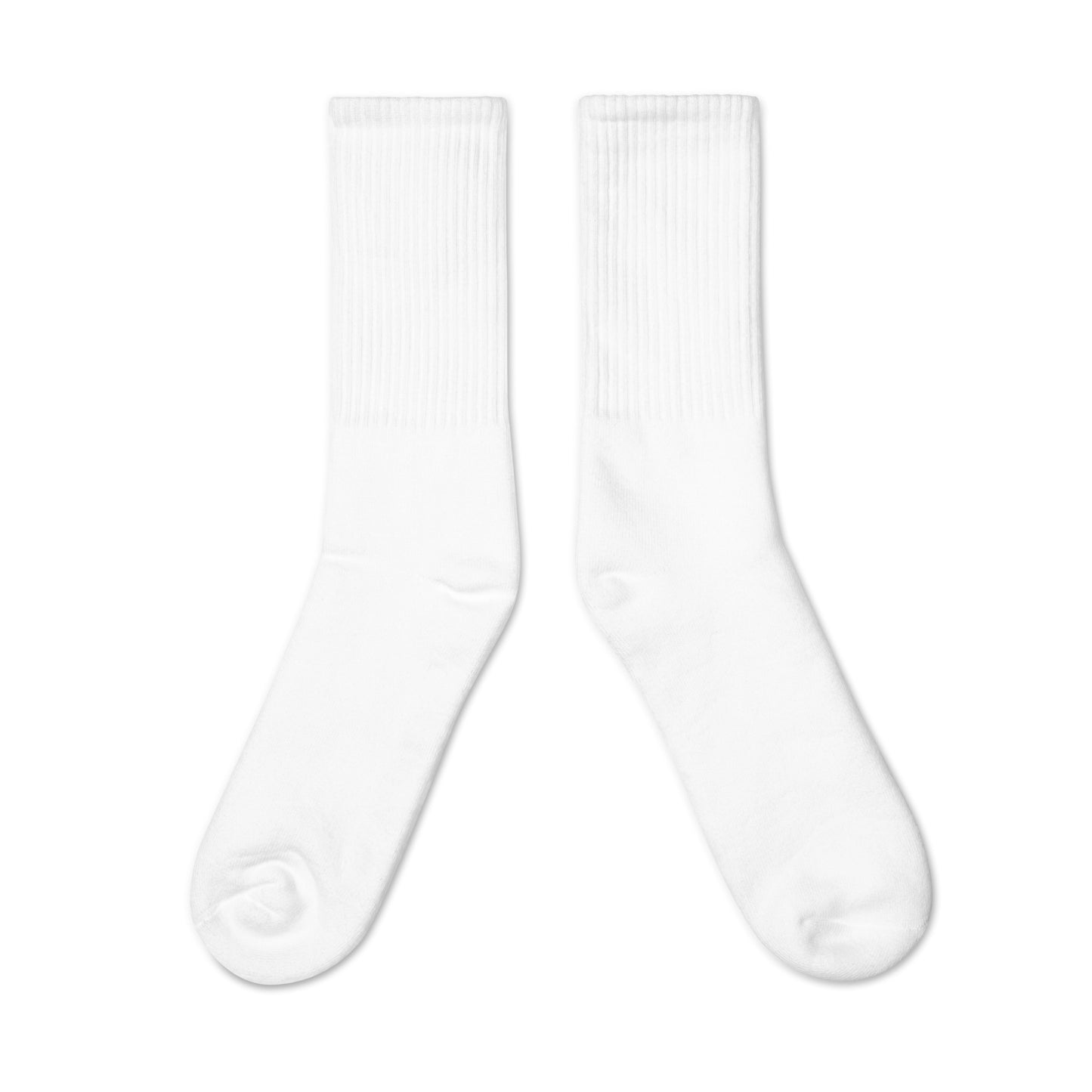 Eco Black Embroidered socks