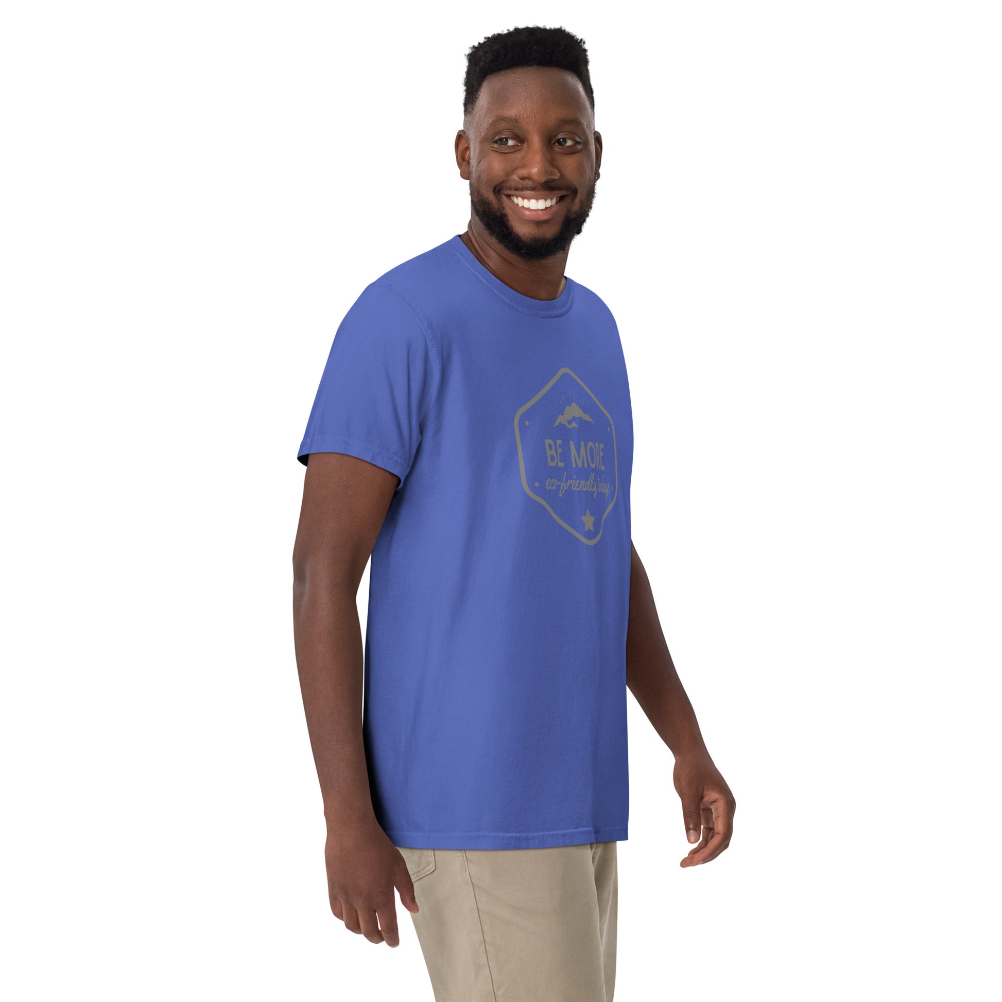 Be More Eco-friendly Today - Men's Garment-dyed Heavyweight T