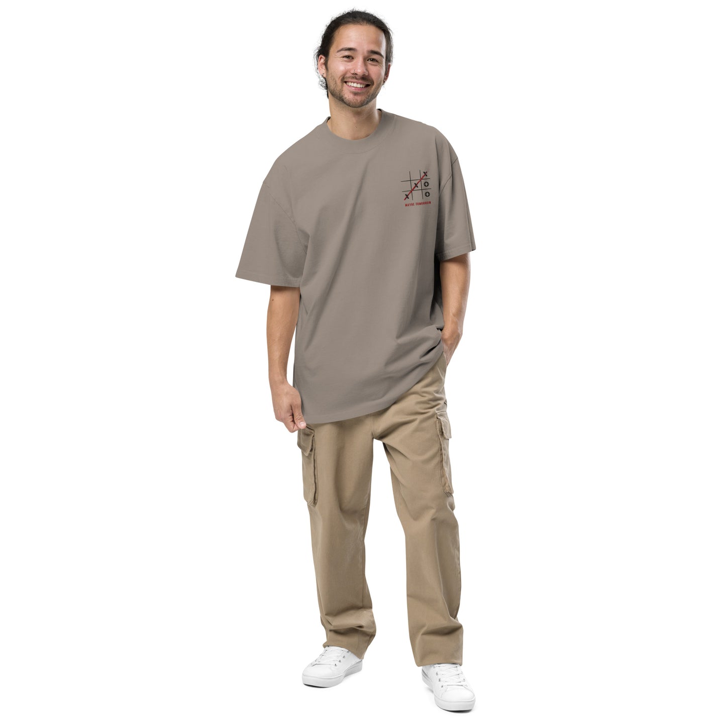 XO Men's Oversized faded t-shirt