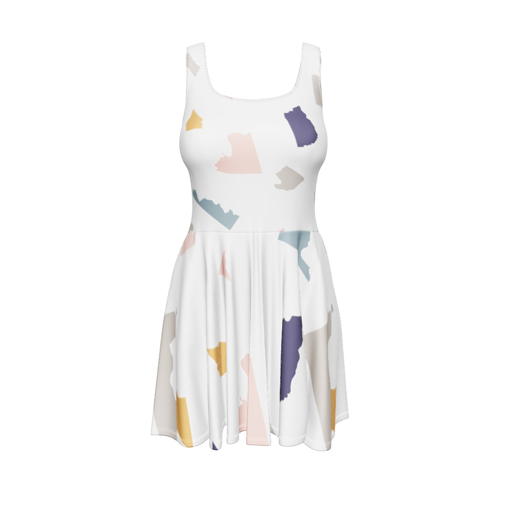 Eco Black Skater Dress