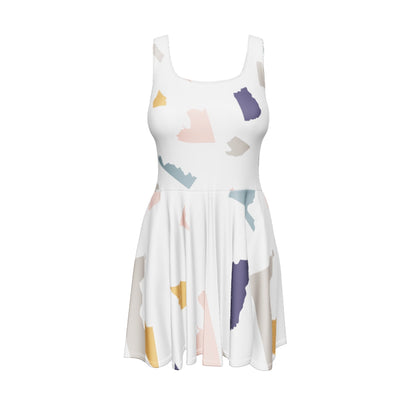 Eco Black Skater Dress