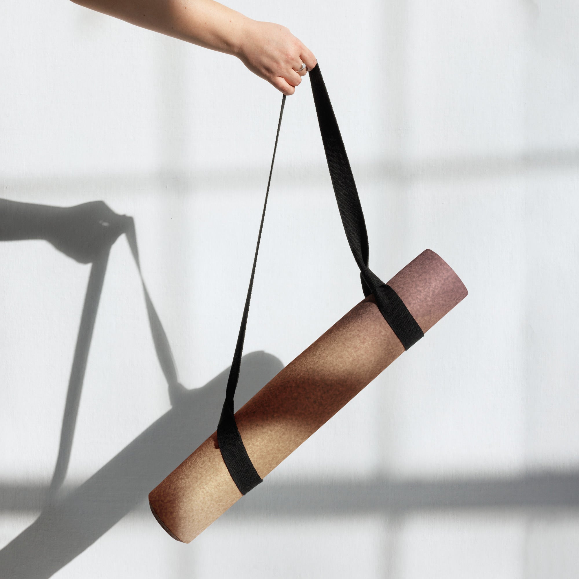 Burnet Sienna Natural Rubber Yoga Mat | Non-Toxic & Eco-Friendly | Eco Black
