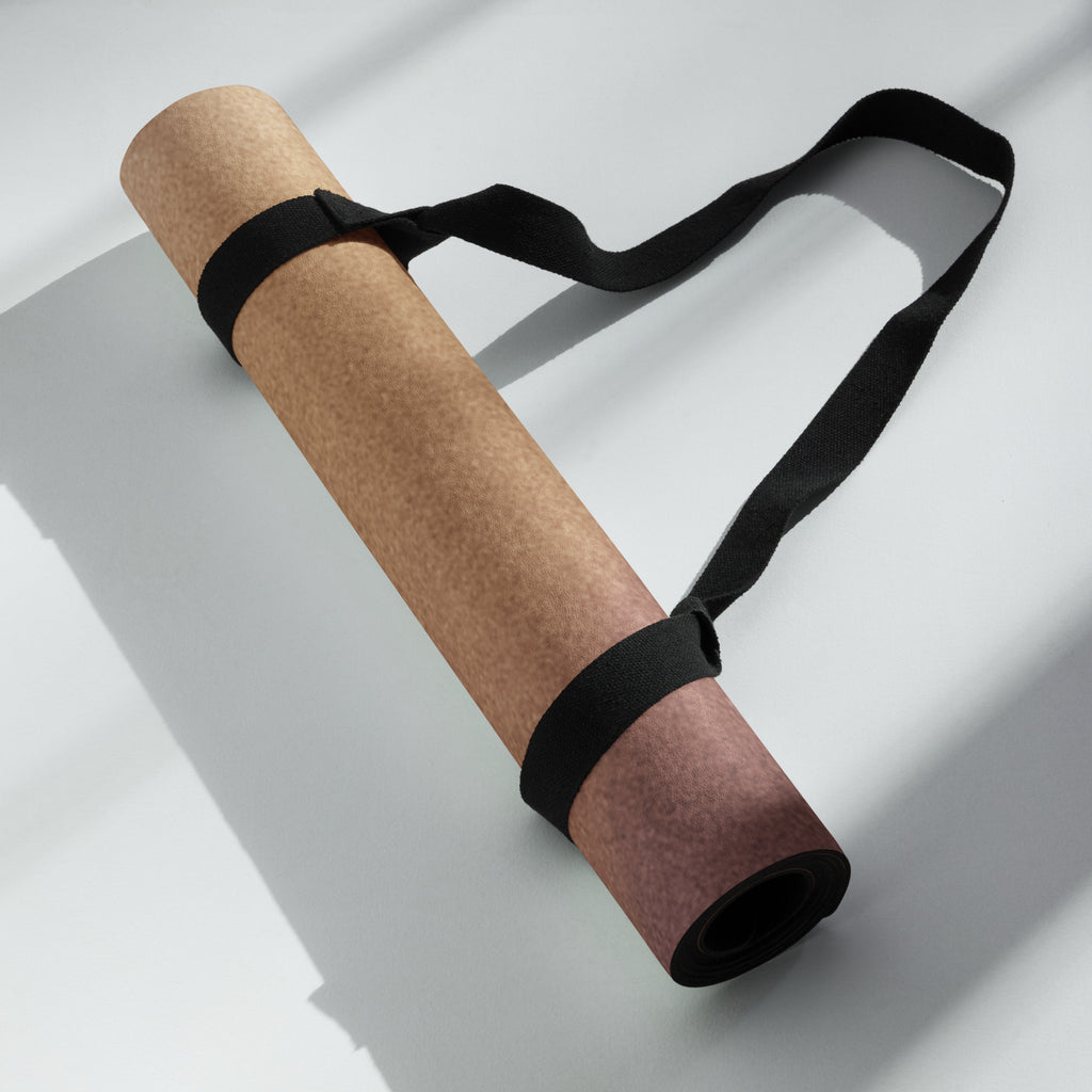 Burnet Sienna Natural Rubber Yoga Mat | Non-Toxic & Eco-Friendly | Eco Black