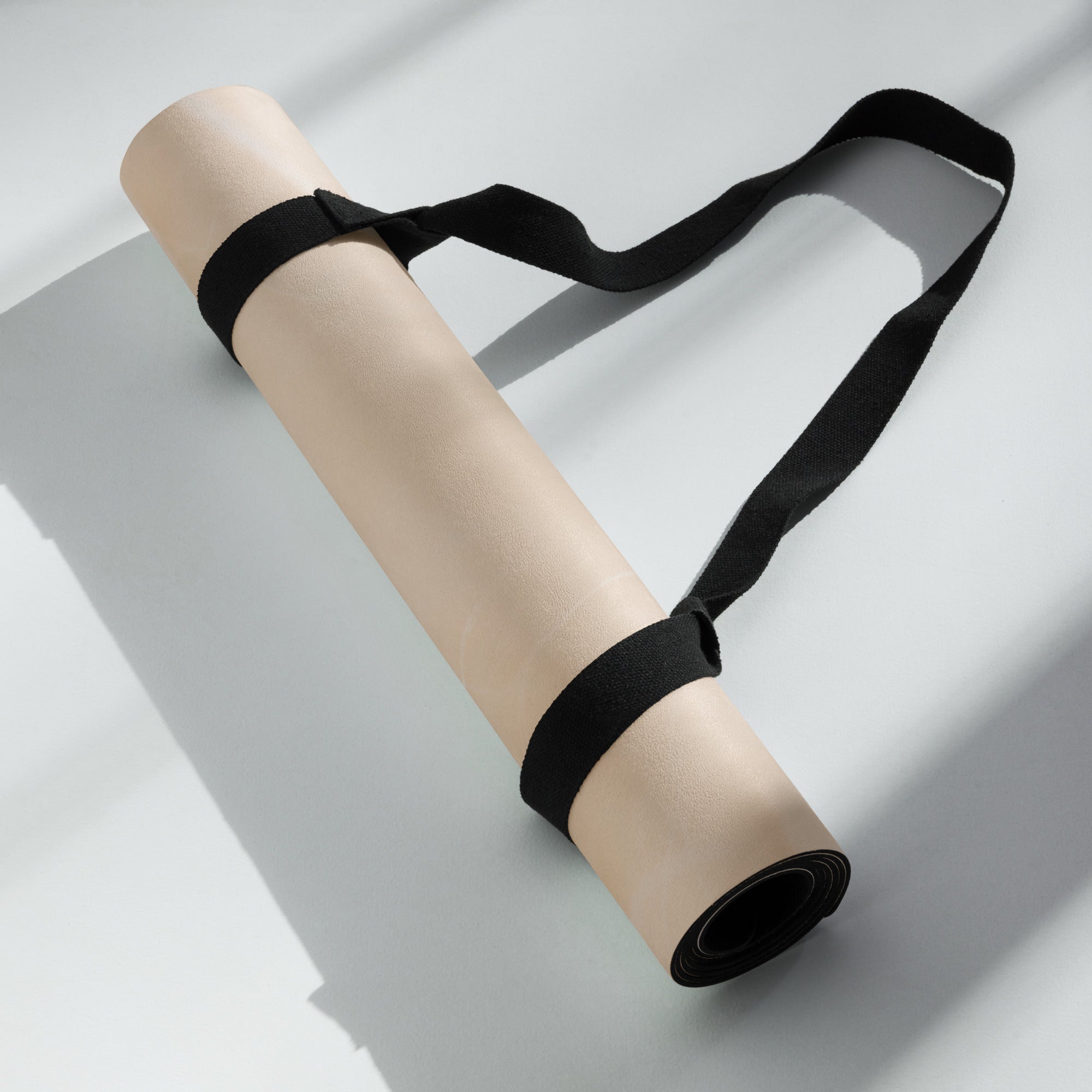 Feather Whisper Natural Rubber Yoga Mat | Non-Toxic & Eco-Friendly | Eco Black
