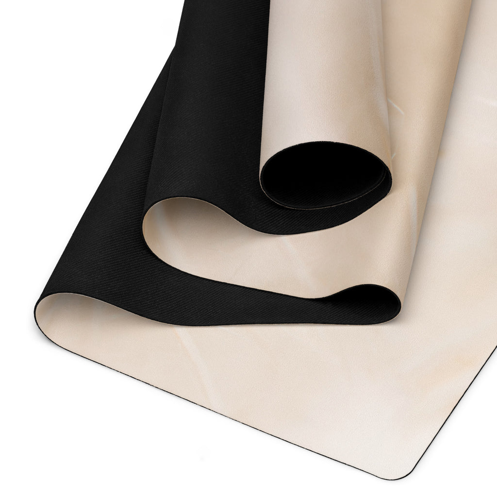 Feather Whisper Natural Rubber Yoga Mat | Non-Toxic & Eco-Friendly | Eco Black