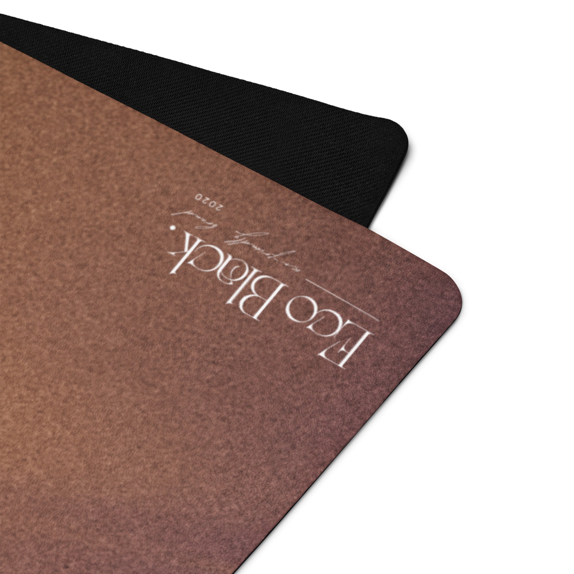 Burnet Sienna Natural Rubber Yoga Mat | Non-Toxic & Eco-Friendly | Eco Black