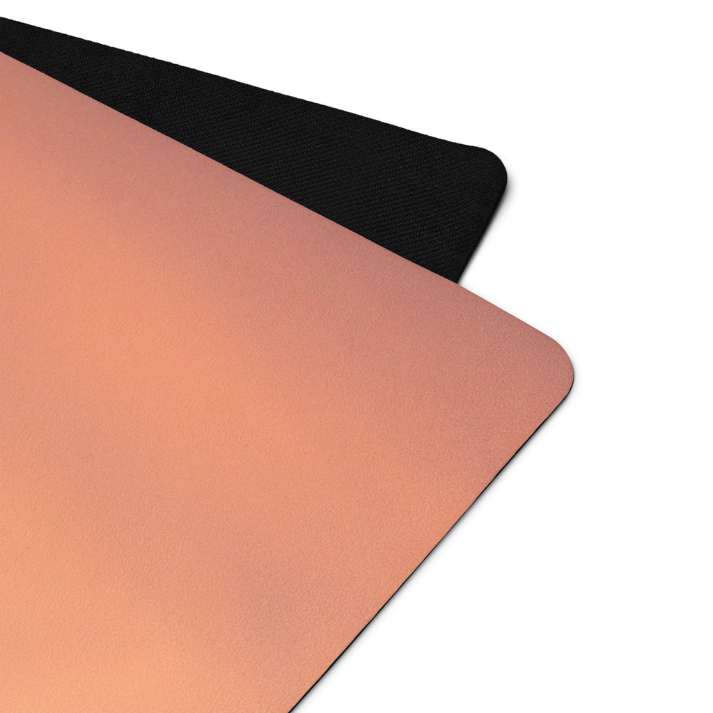 Sunset Hour Natural Rubber Yoga Mat | Non-Toxic & Eco-Friendly | Eco Black