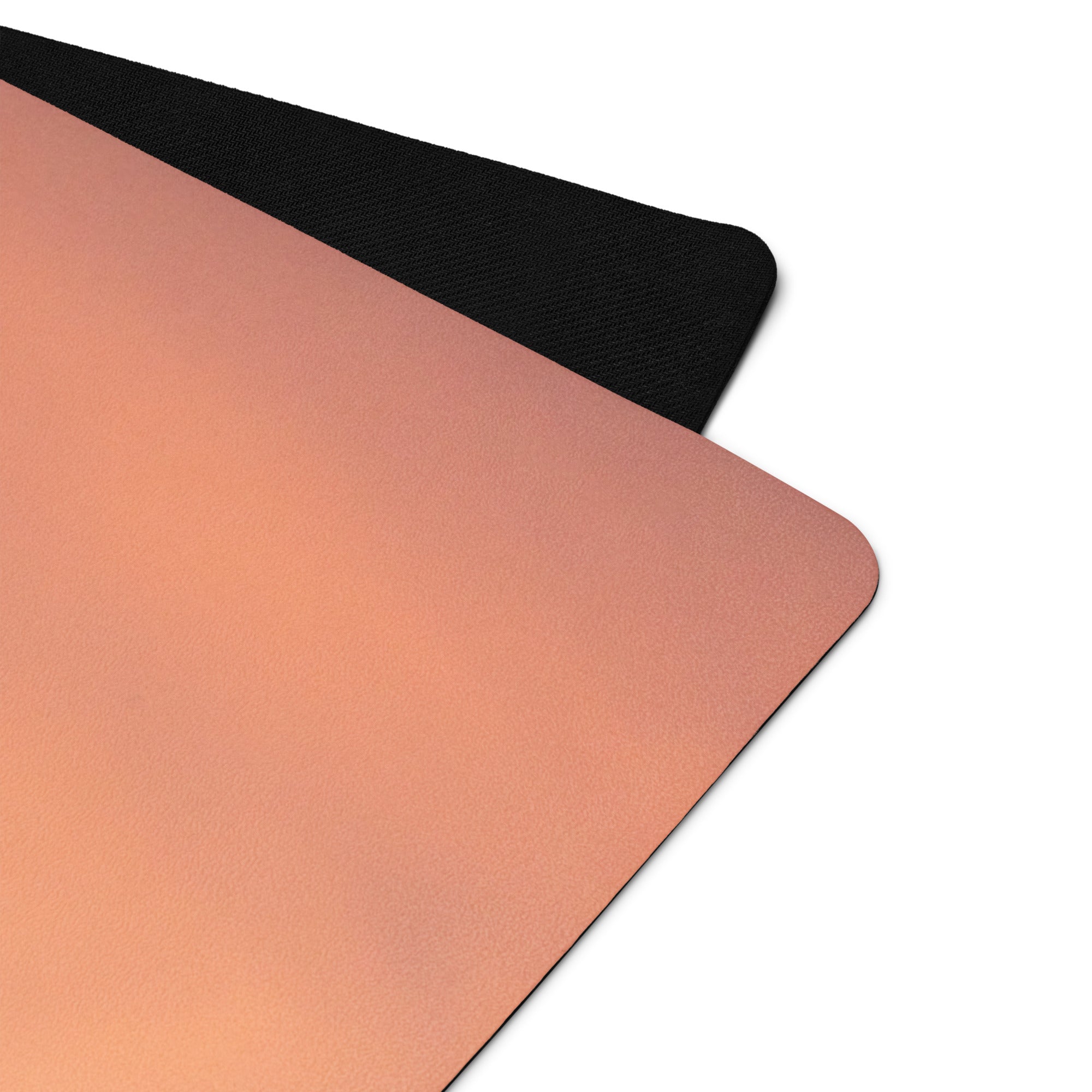 Sunset Hour Natural Rubber Yoga Mat | Non-Toxic & Eco-Friendly | Eco Black