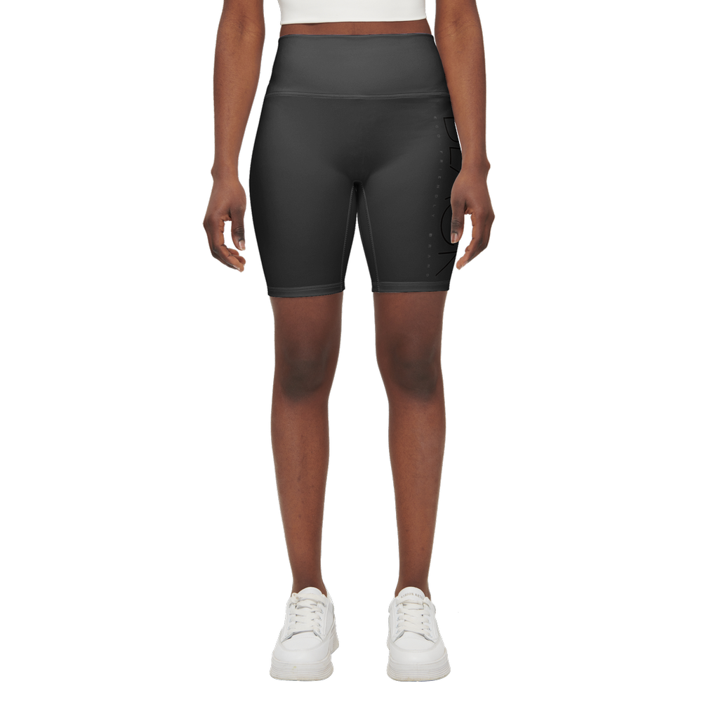 Eco Black Biker Shorts