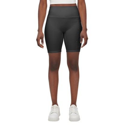 Eco Black Biker Shorts