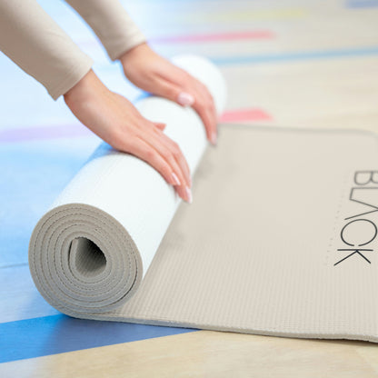 Eco Black Spiritual Foam Yoga Mat