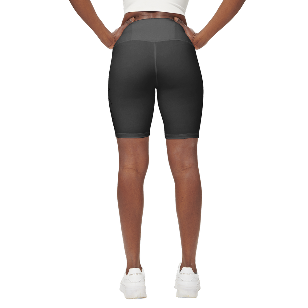 Eco Black Biker Shorts