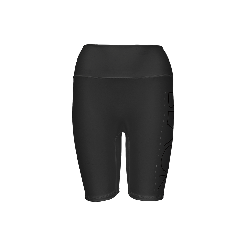 Eco Black Biker Shorts