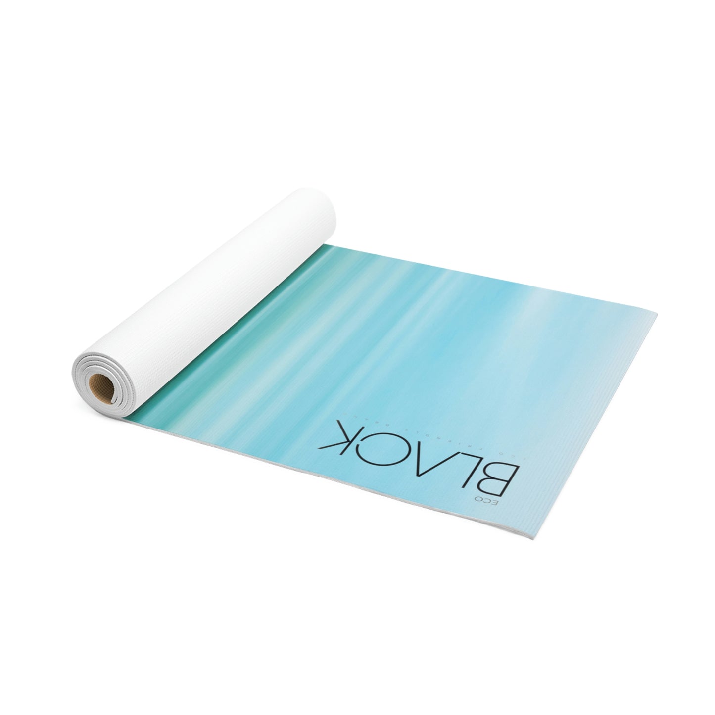 Eco Black Waves Foam Yoga Mat