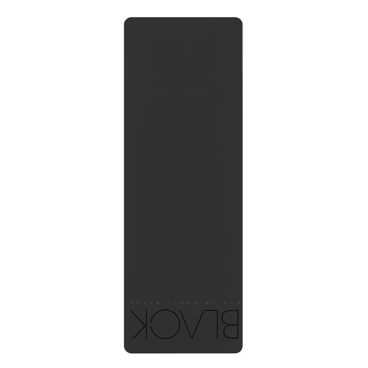 Eco Black Rubber Yoga Mat