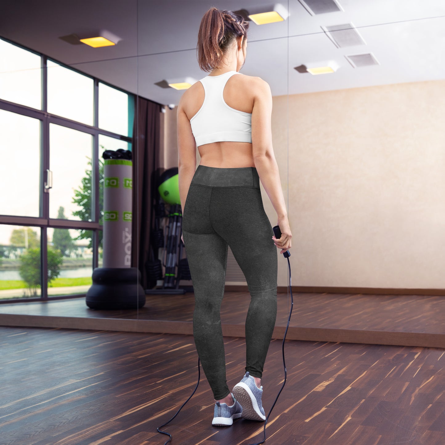 Eco Black Women's Yoga Leggings