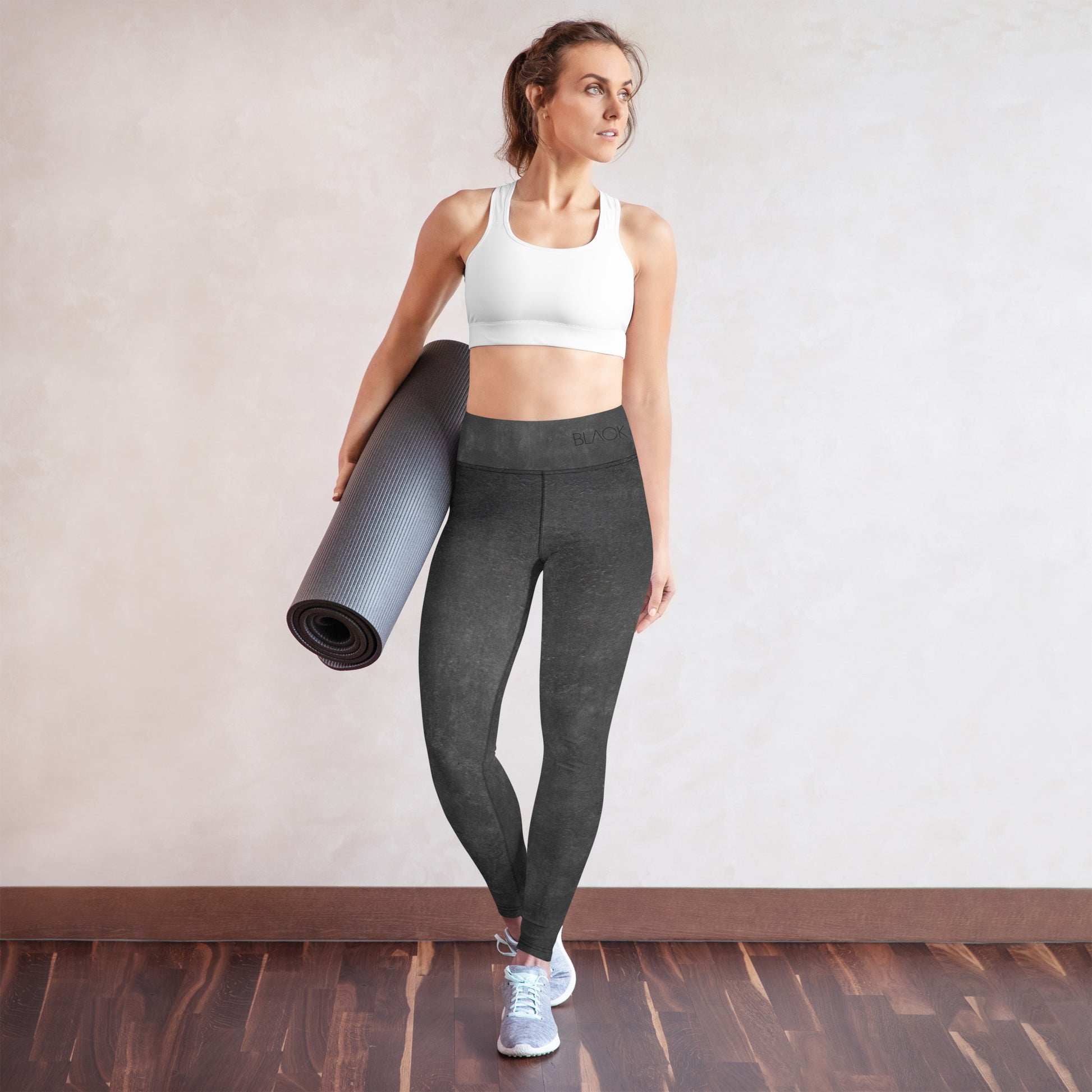 Eco Black Women's Yoga Leggings