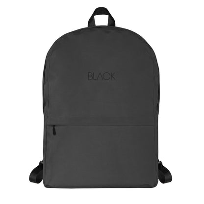 Eco Black Laptop Backpack