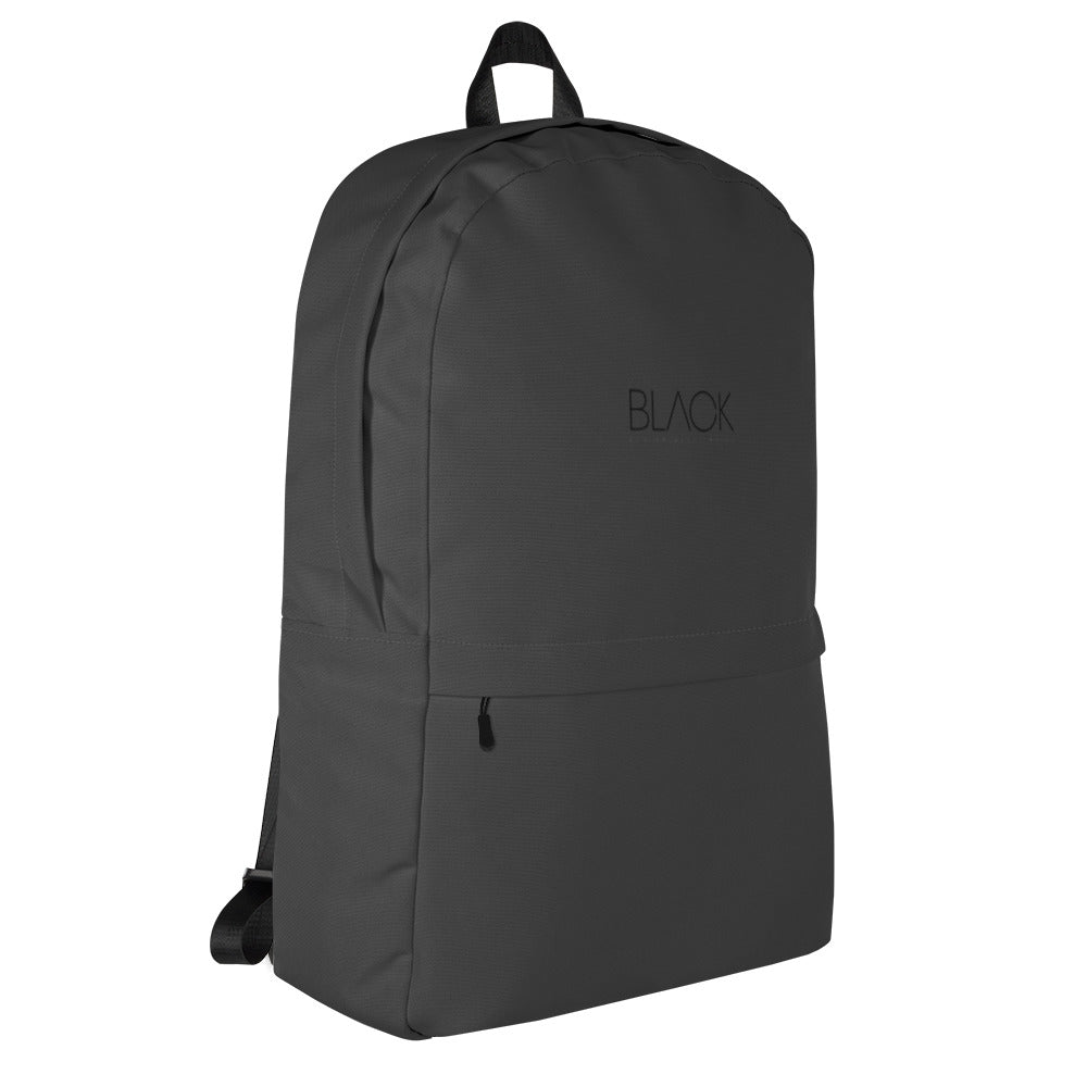 Eco Black Laptop Backpack