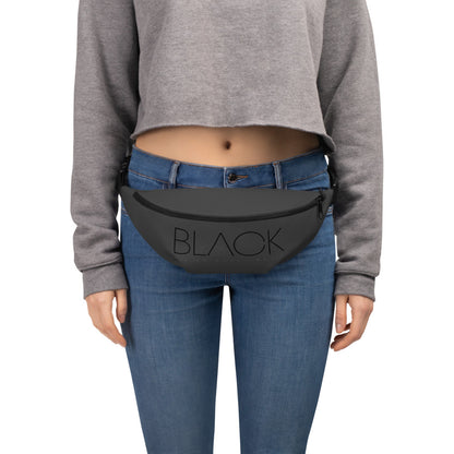 Eco Black Fanny Pack