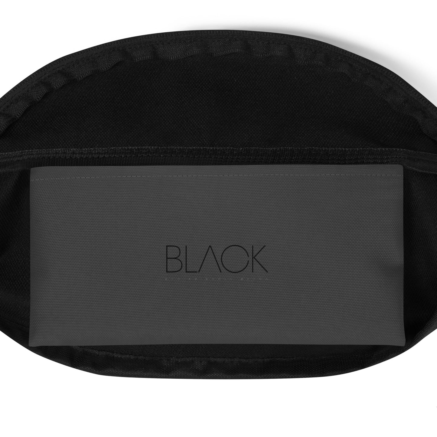 Eco Black Fanny Pack