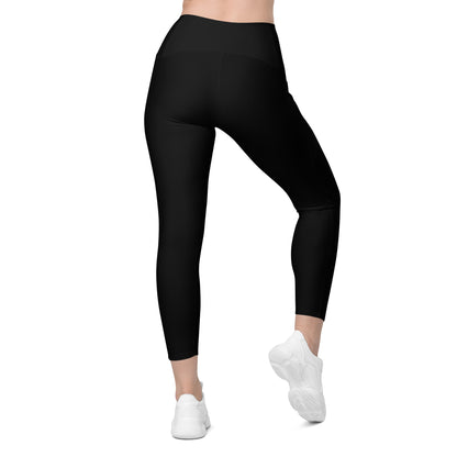 Eco Black Leggings with pockets