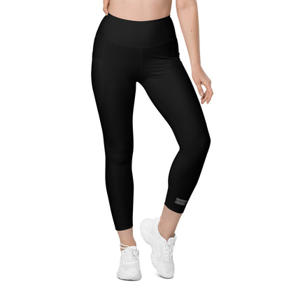 Eco Black Leggings with pockets