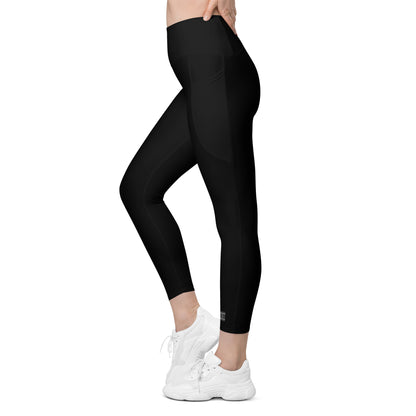 Eco Black Leggings with pockets