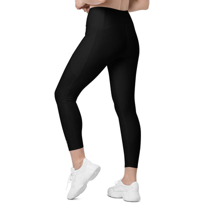 Eco Black Leggings with pockets