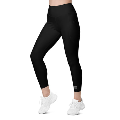 Eco Black Leggings with pockets