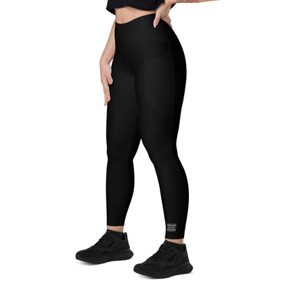 Eco Black Leggings with pockets