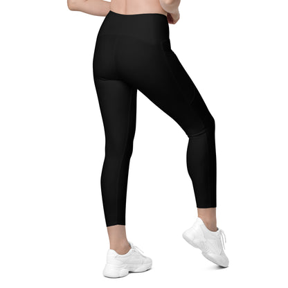 Eco Black Leggings with pockets