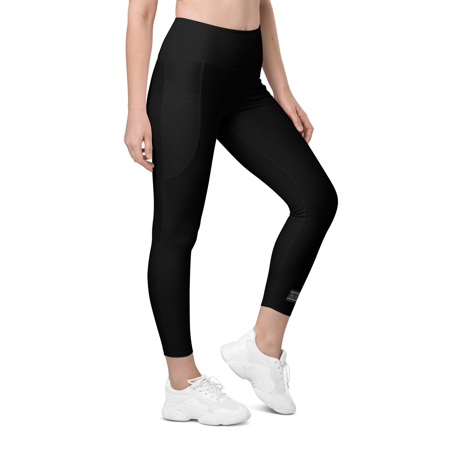 Eco Black Leggings with pockets