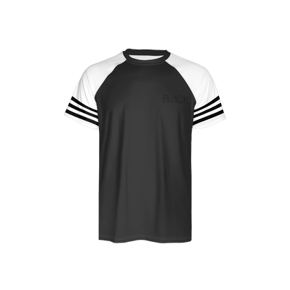 Eco Black Men’s Athletic Jersey