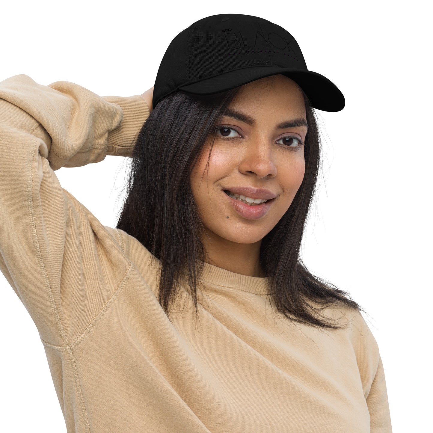 Eco Black Organic Cotton hat