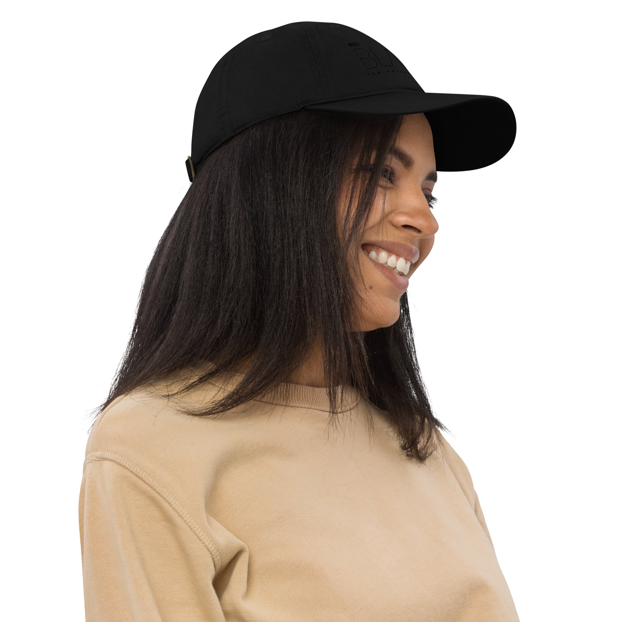 Organic cotton baseball store cap