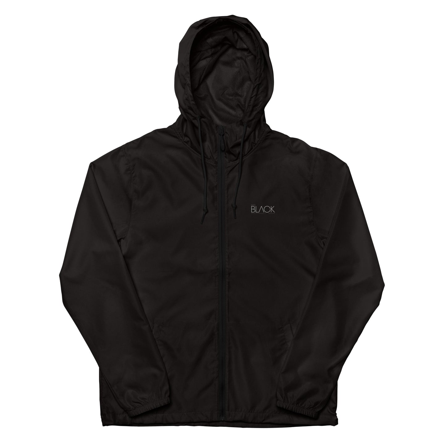 Women's lightweight zip up windbreaker