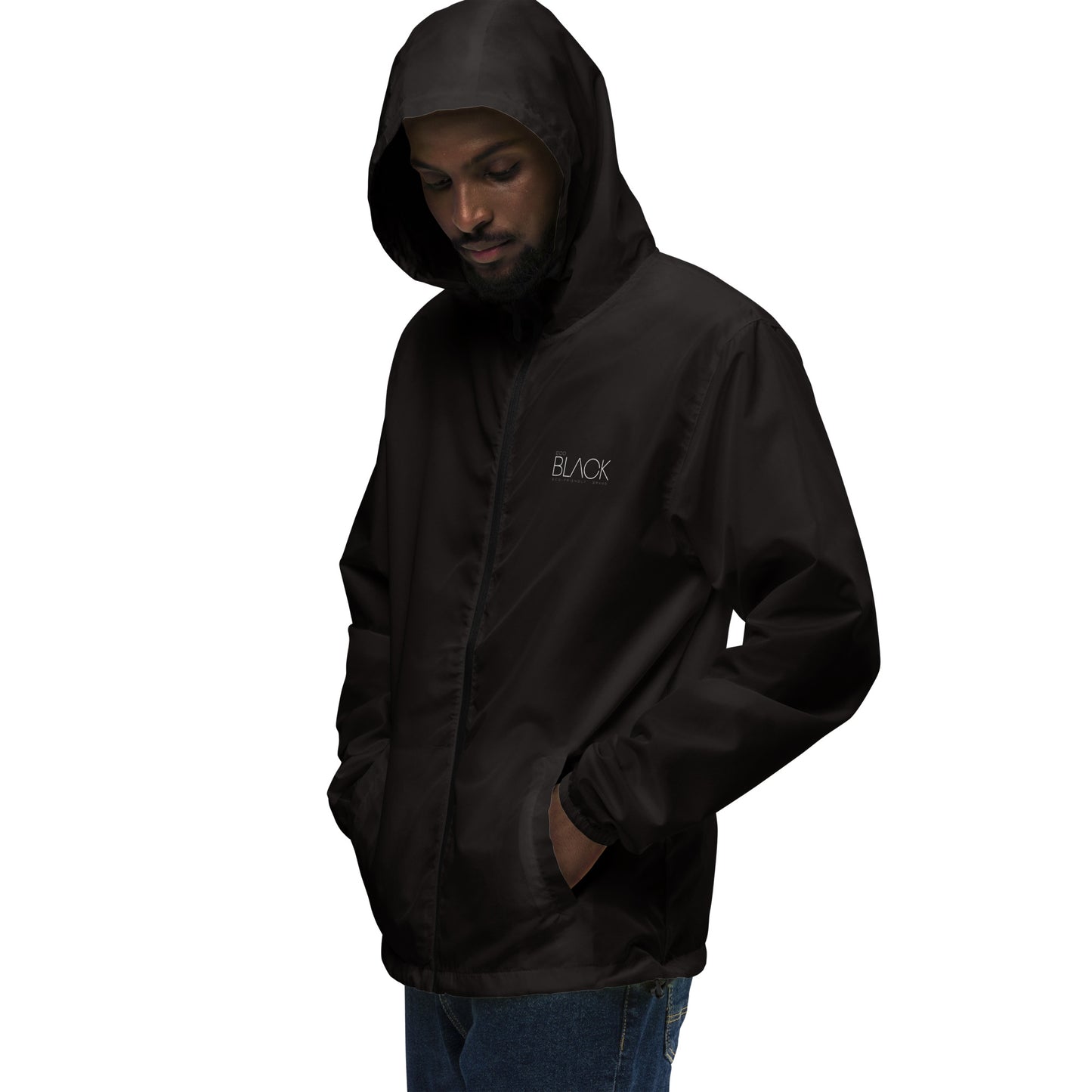 Men's lightweight zip up windbreaker - US Only