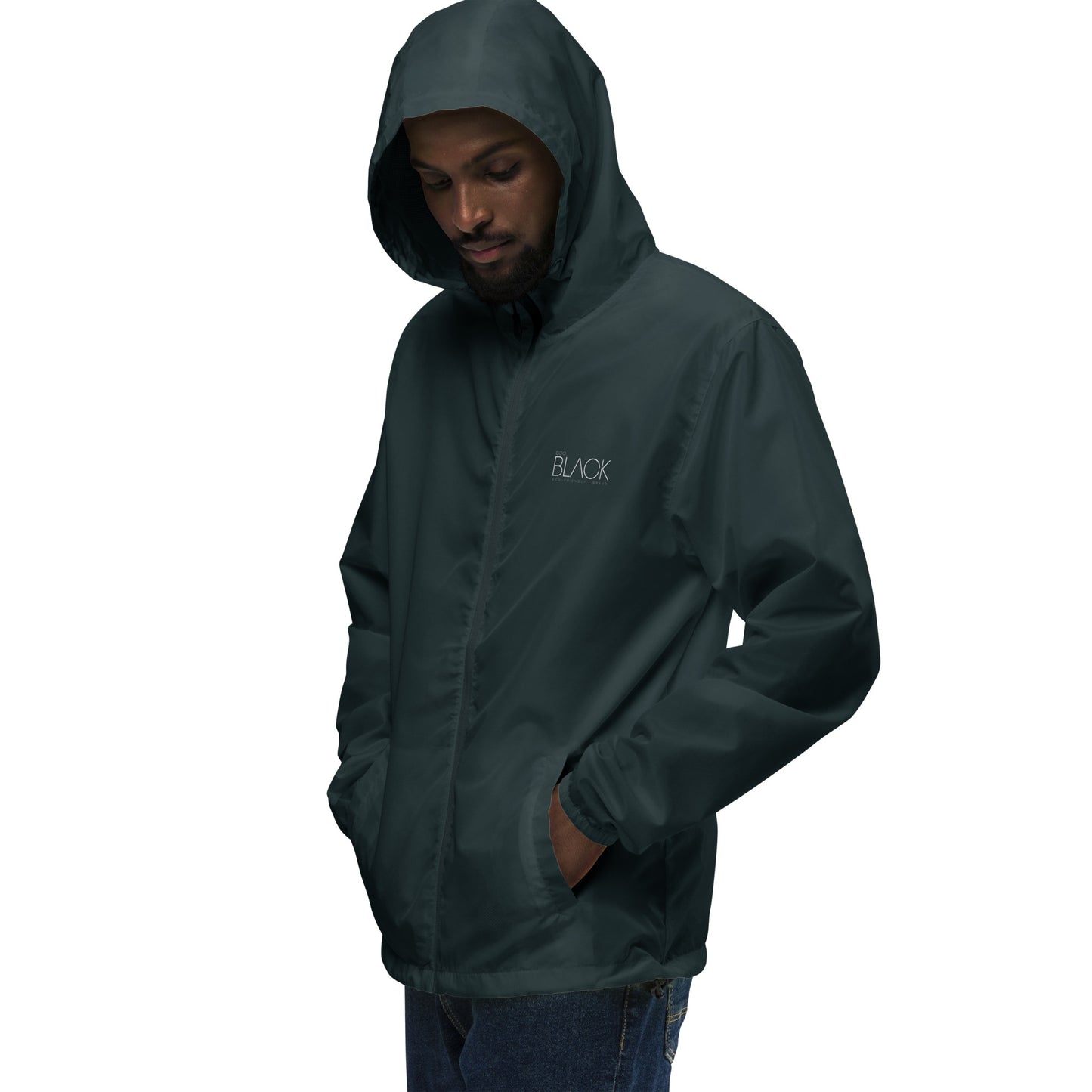 Men's lightweight zip up windbreaker - US Only