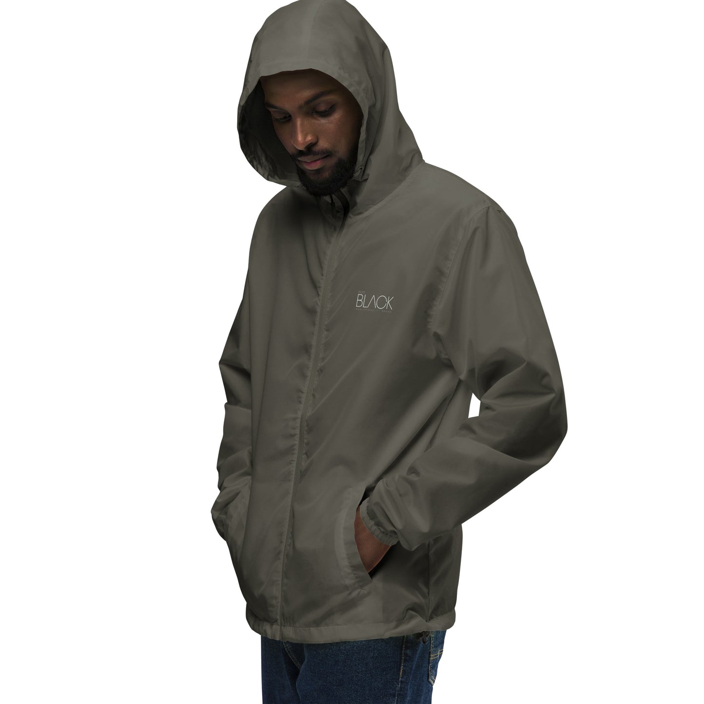 Men's lightweight zip up windbreaker - US Only