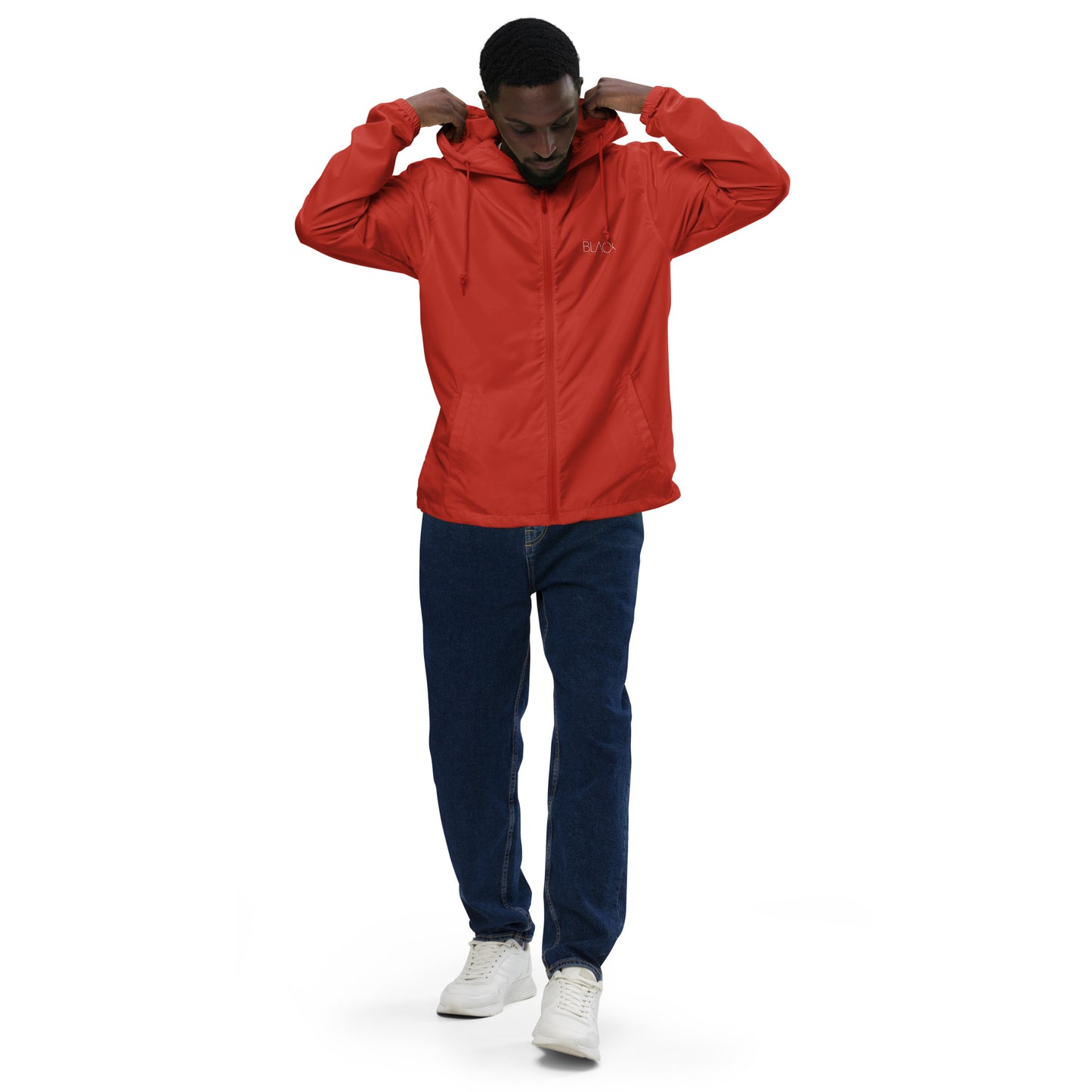 Men's lightweight zip up windbreaker - US Only