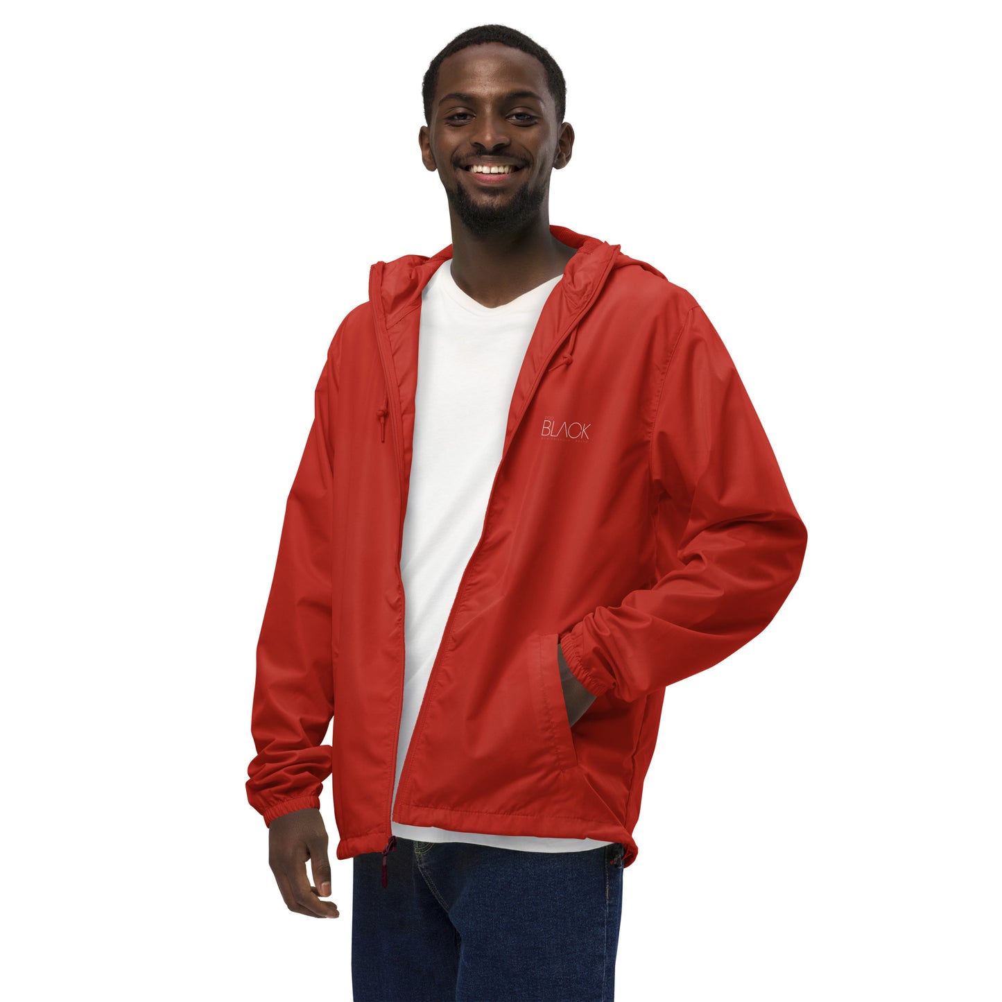 Men's lightweight zip up windbreaker - US Only